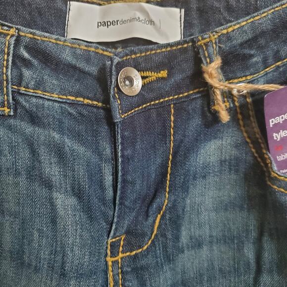 NWT Paper Denim & Cloth Tyler flair jeans Sz. 2 - Picture 4 of 9